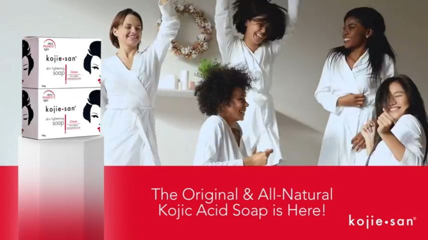 kojie san Savon original éclaircissant à l'acide kojique pour visage et le corps .