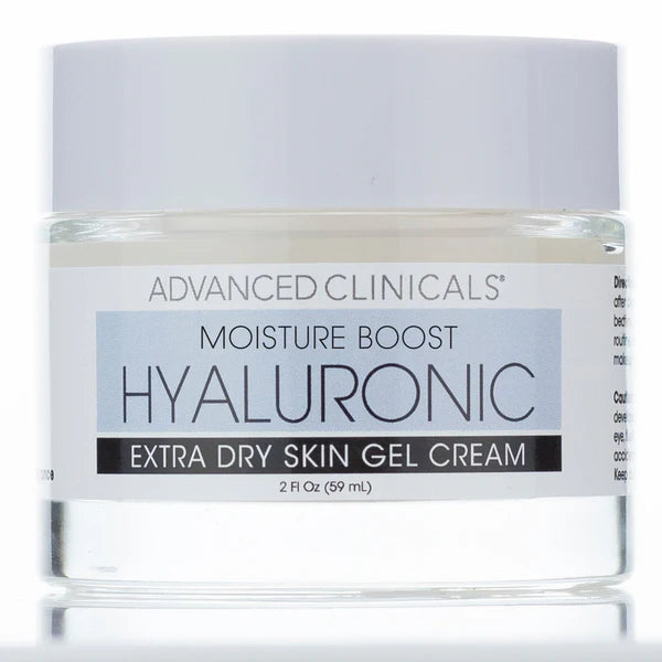 Advanced clinicals Gel-crème hydratant pour le visage à l'acide hyaluronique