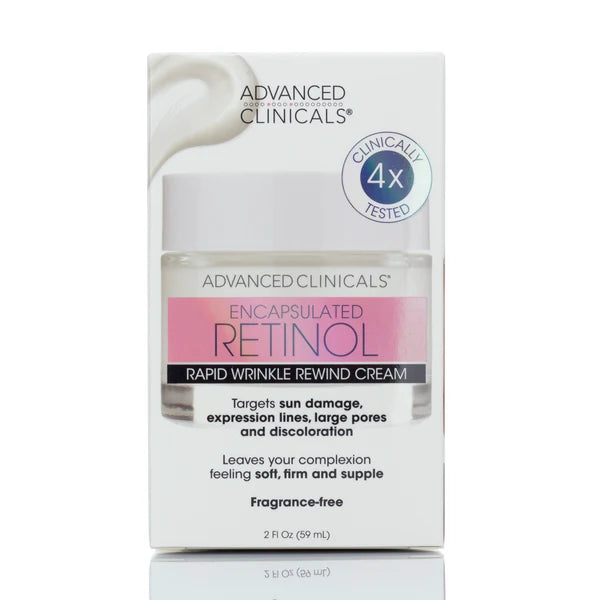 Advanced clinicals Crème visage raffermissante avancée au rétinol