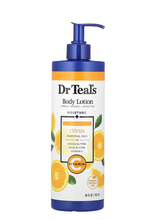 Dr Teals Lotion pour le corps, hydratante et éclat