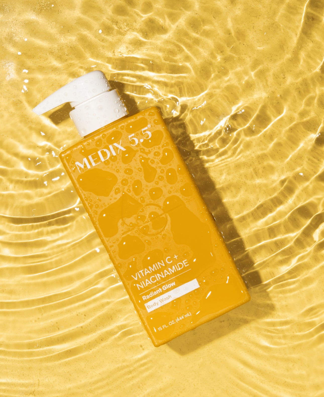 Medix 5.5 Gel douche, Éclat radieux , Vitamine C + Nicotinamide