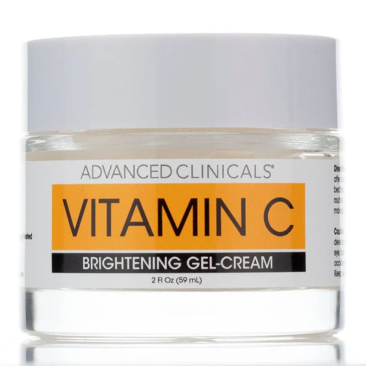 Advanced Clinicals, Vitamine C, Gel-Crème Éclaircissant, 2 fl oz (59 ml)